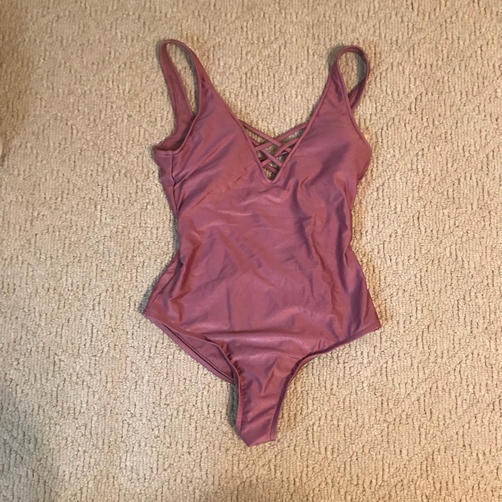 Pink One-Piece swimsuit